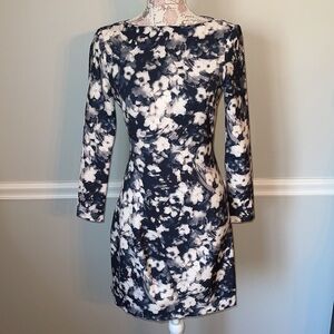 Zara Watercolor Floral Dress XS